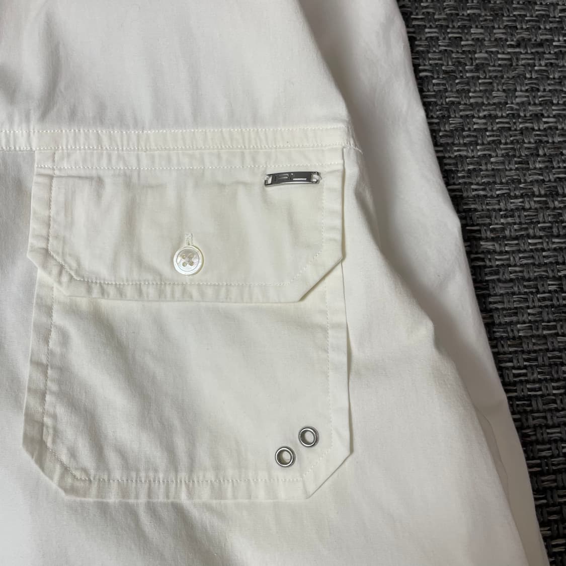 폴로랄프로렌 골프 아이보리 투포켓 긴팔 셔츠 상품이미지5