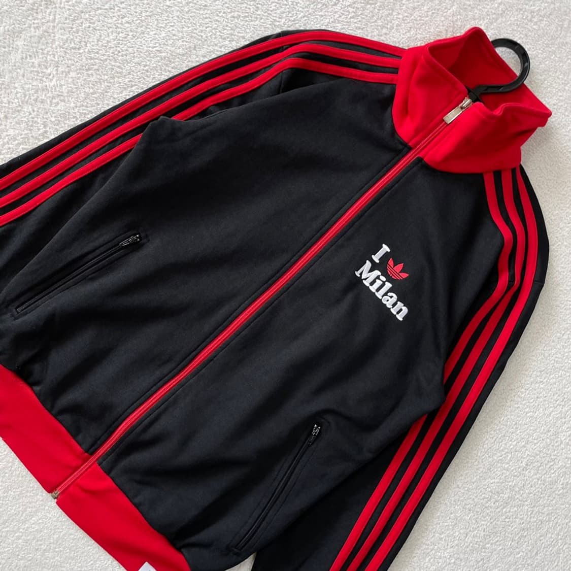 95 아디다스 밀란 검빨 트랙탑 져지 파이어버드 상품이미지3