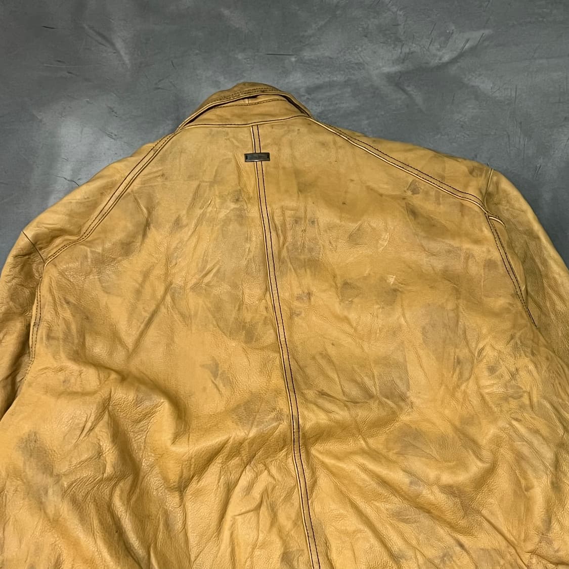  션존 퍼 레더 자켓 y14993 상품이미지6