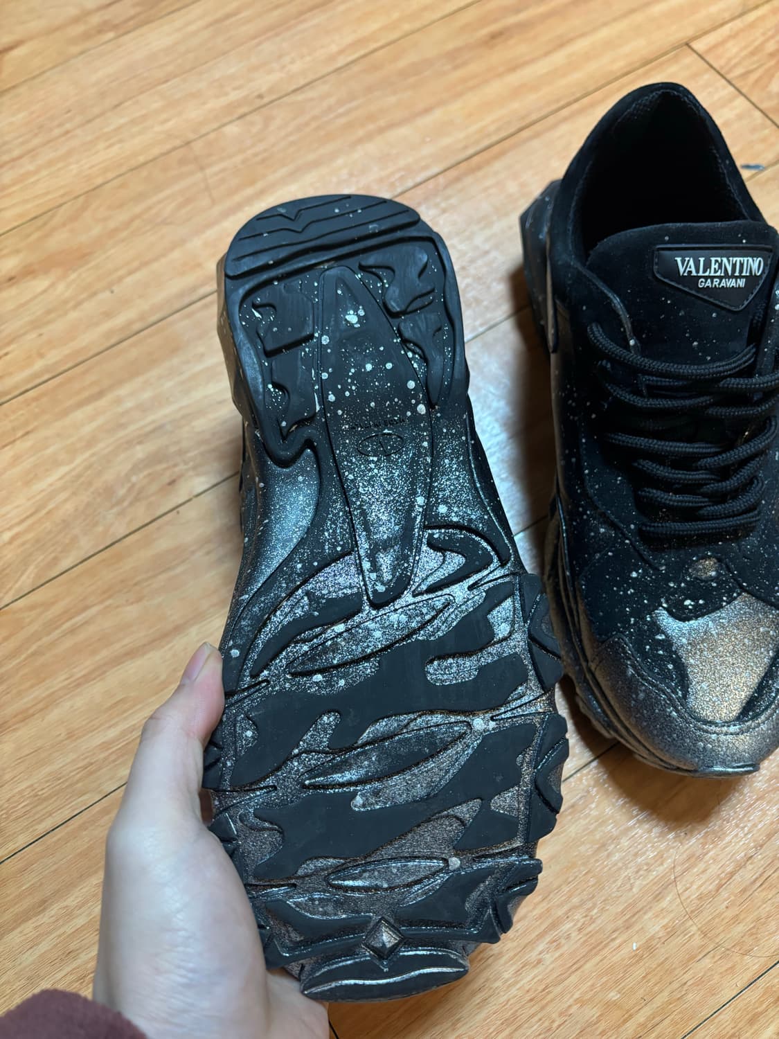 발렌티노 페인팅 슈즈 260 상품이미지4