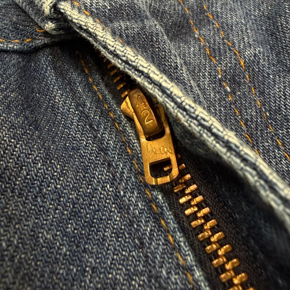 70s levis 리바이스 우먼스 646 벨바텀 오렌지탭 부츠컷데님 상품이미지3
