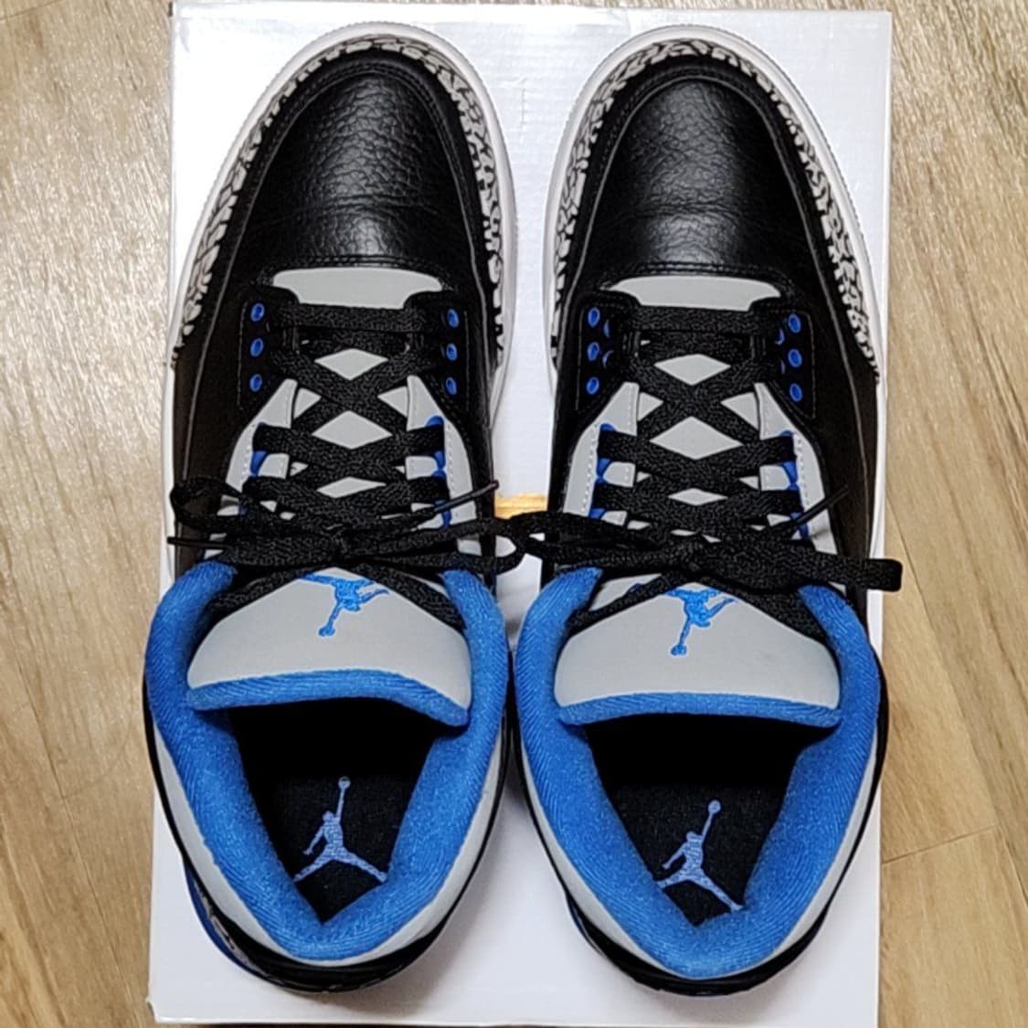 나이키 295 조던3 시멘트 블루 상품이미지4