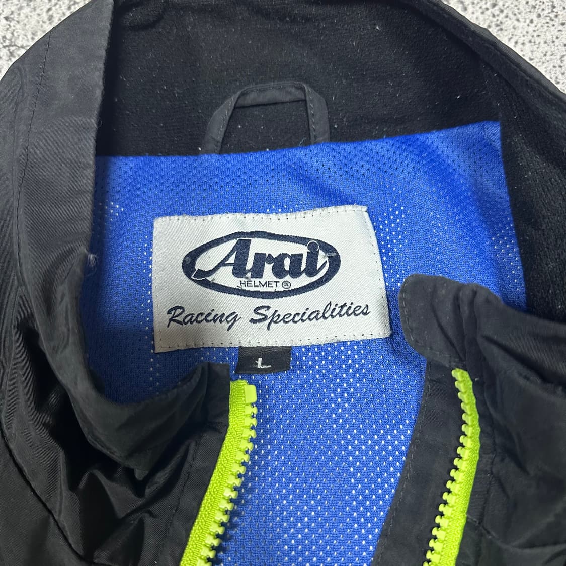 ✨ (바배) 아라이 구형 라이더 레이싱 바람막이 상품이미지3