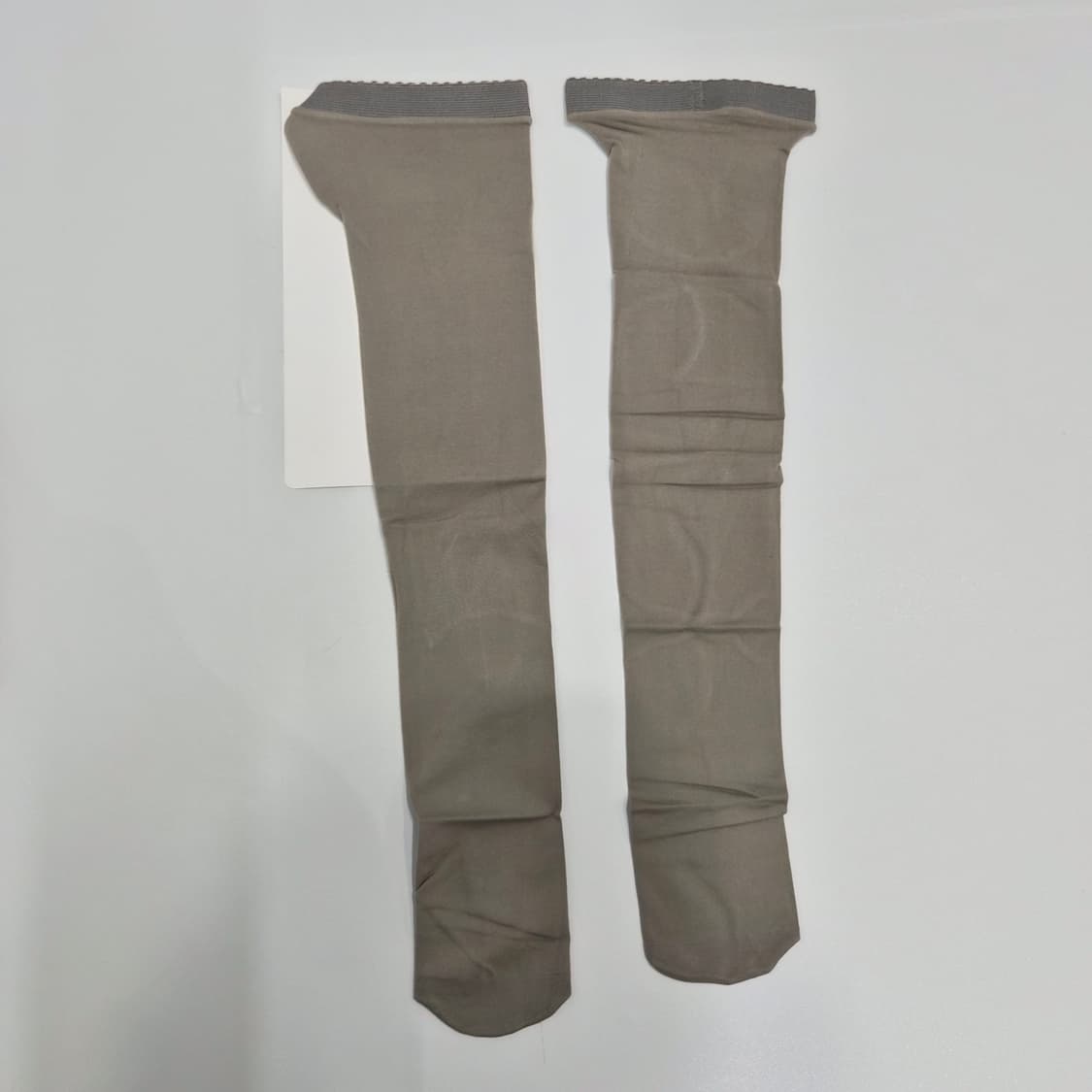 FUKUSKE 샤도우그레이 오버니삭스 스타킹 상품이미지1