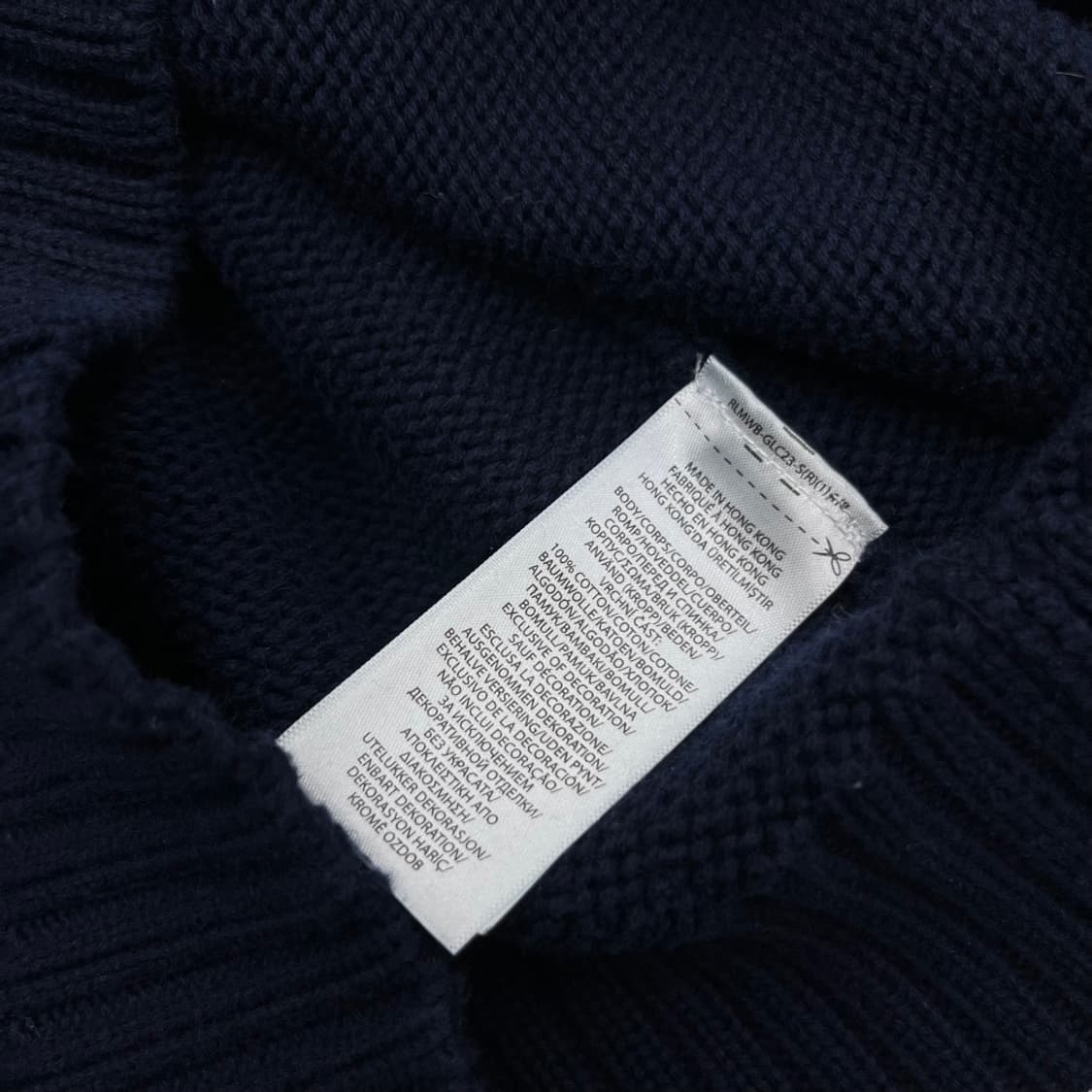 폴로 랄프로렌 레드포니 네이비 니트 L 상품이미지5