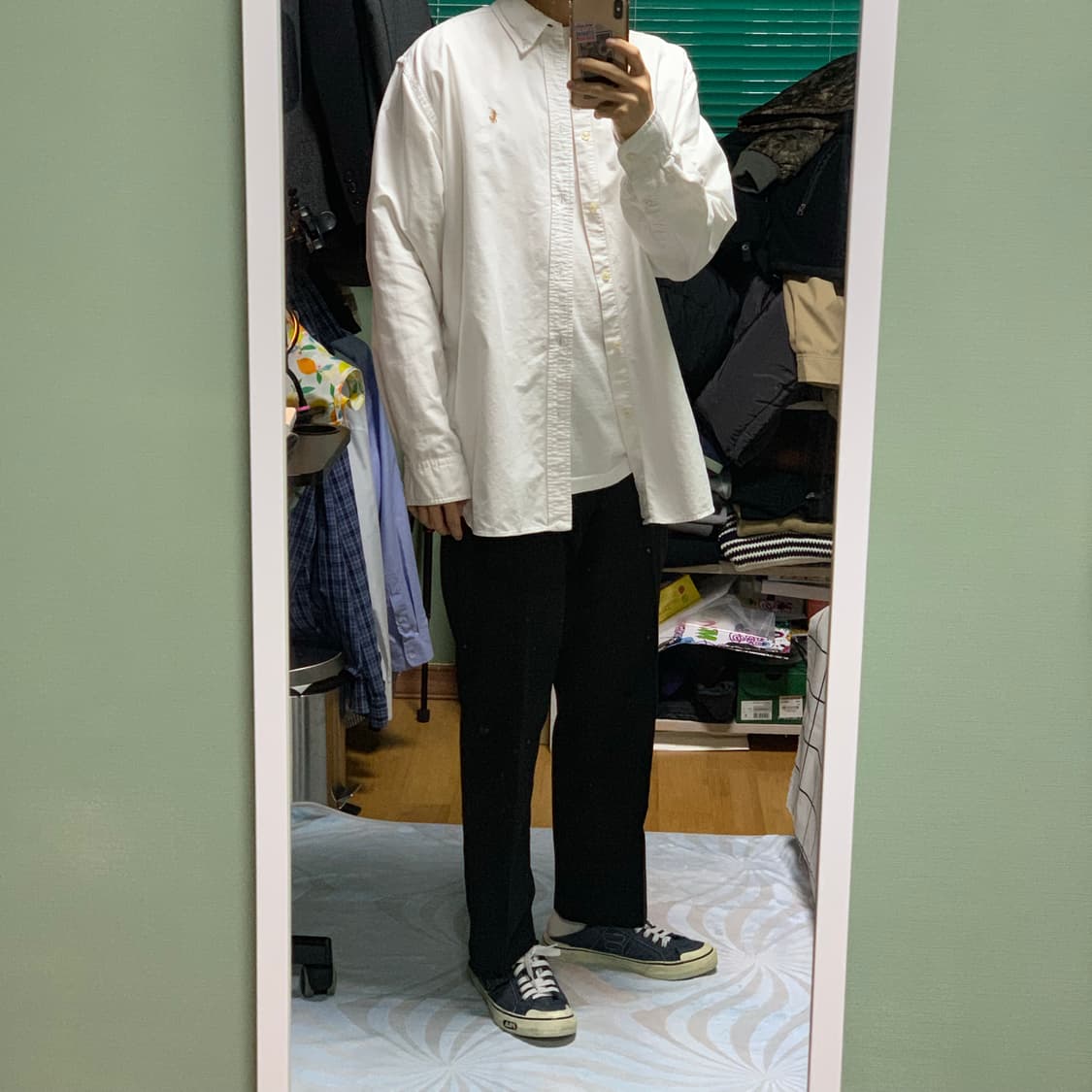 폴로 랄프로렌 화이트 셔츠 상품이미지2