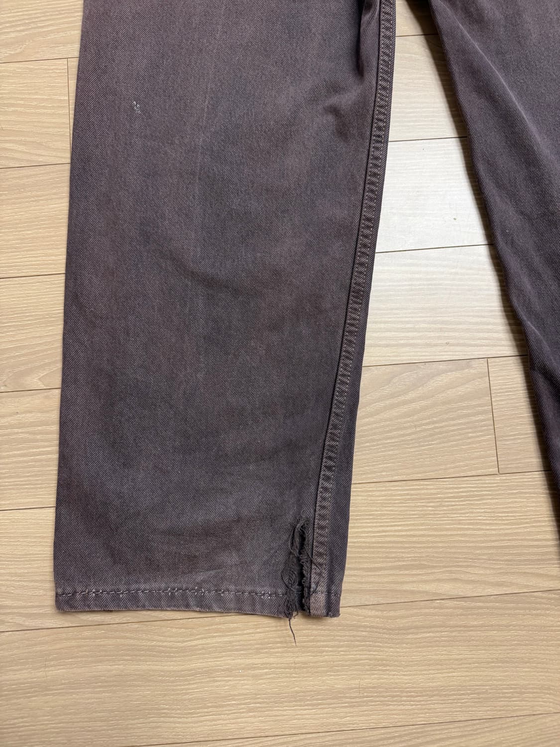 90s 리바이스 565 브라운 (32x) 상품이미지7