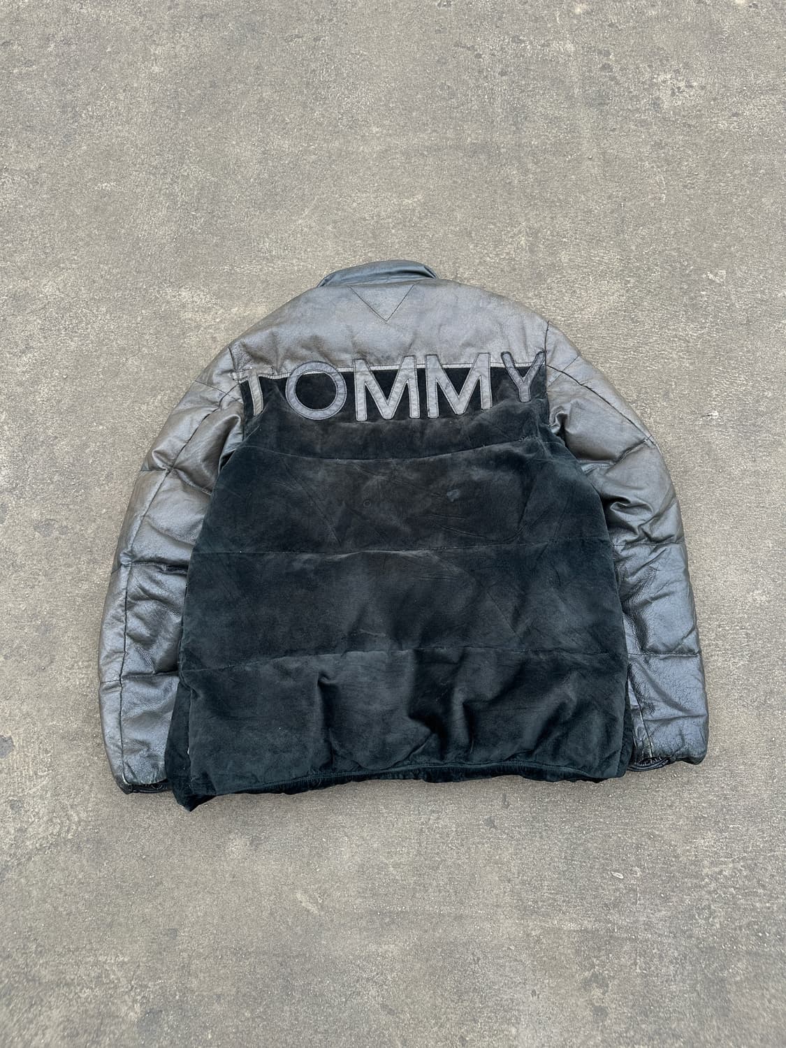 Tommy 타미힐피거 가죽 패딩 자켓 XL 상품이미지1
