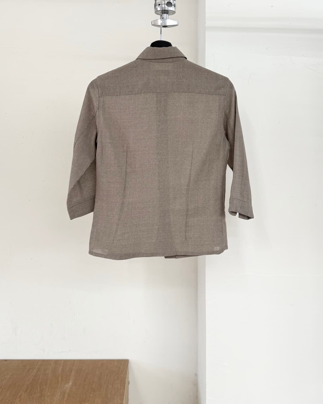 마가렛 호웰 스톤 린넨 숏 슬리브 버튼 셔츠 상품이미지6