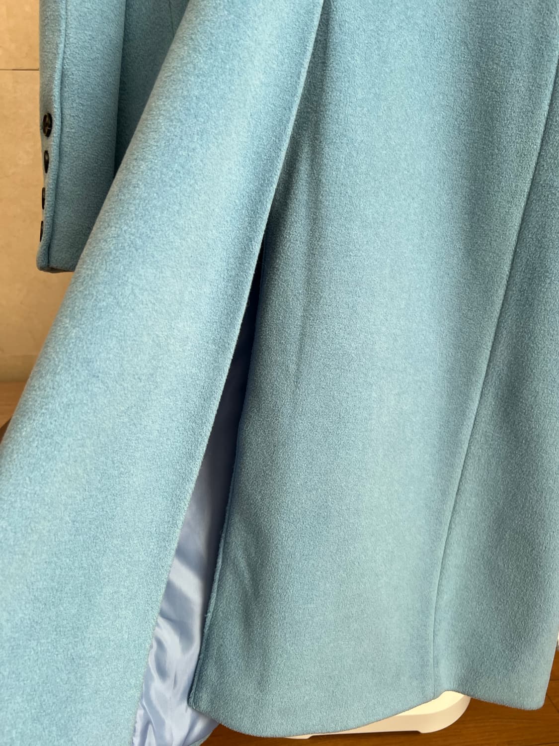 블루 롱코트 상품이미지3