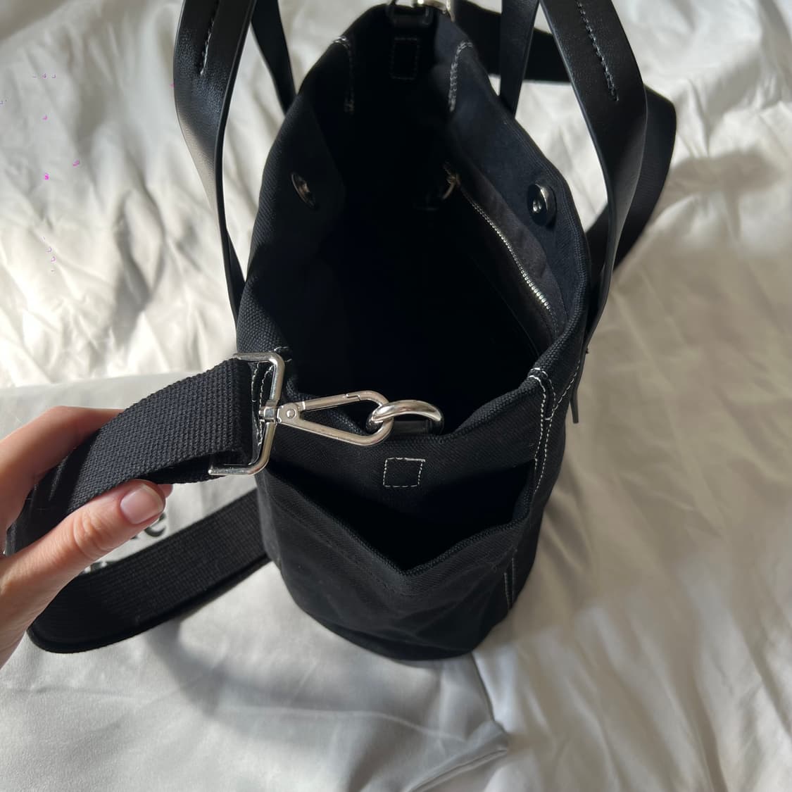 비비안웨스트우드 캔버스 토트백  상품이미지8