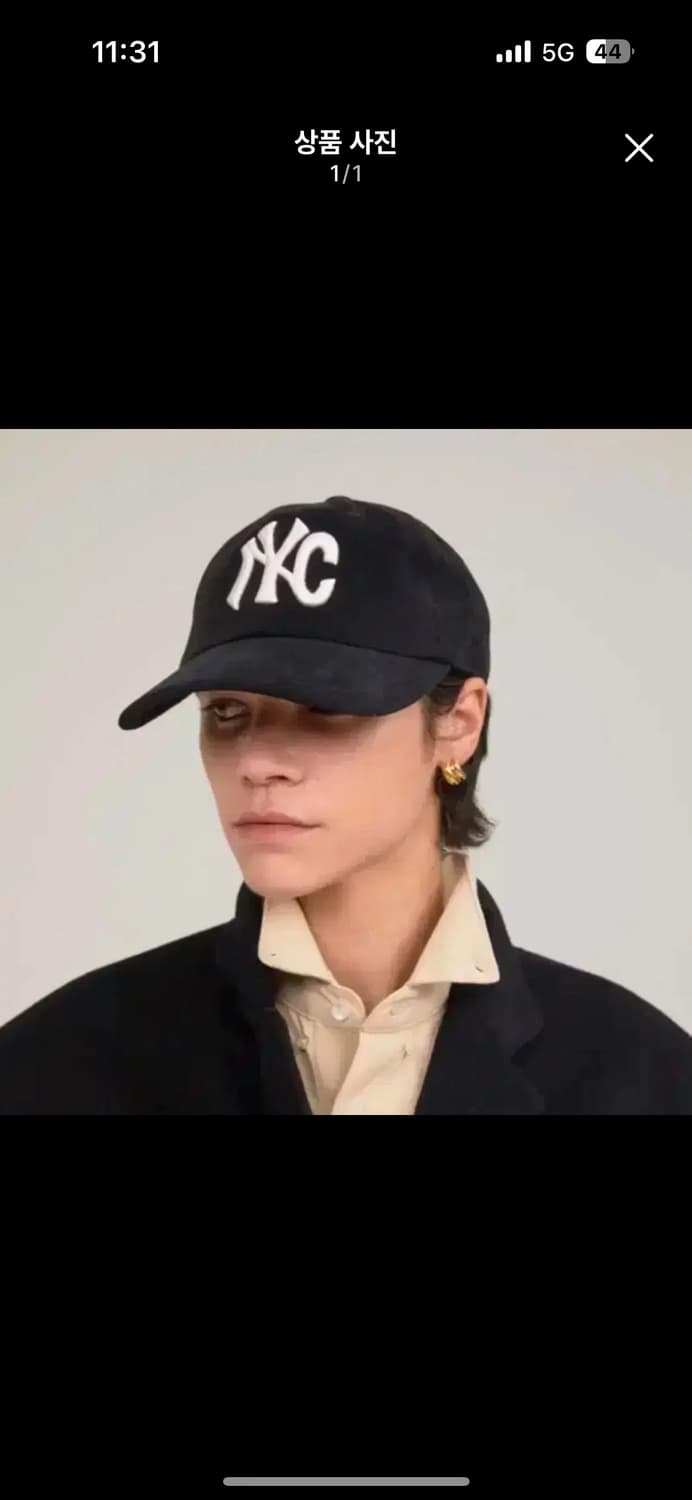 가격제시 ) 노앙 볼캡 블랙 구매원해요!!! 상품이미지1