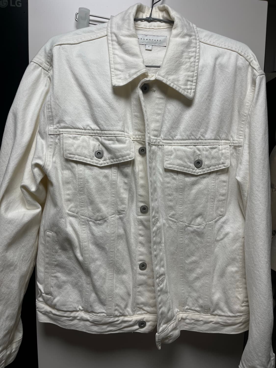 브라운야드 콘밀데님 트러커 자켓 상품이미지5