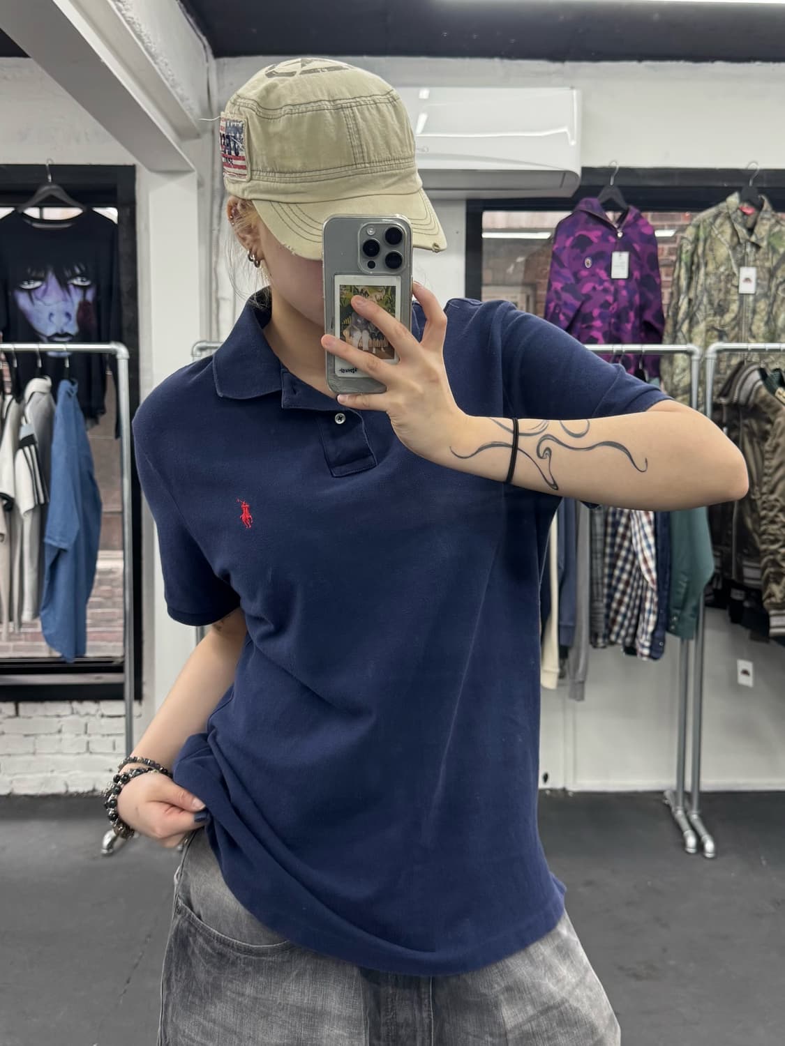 폴로 랄프로렌 레드 포니 PK 티셔츠 상품이미지2