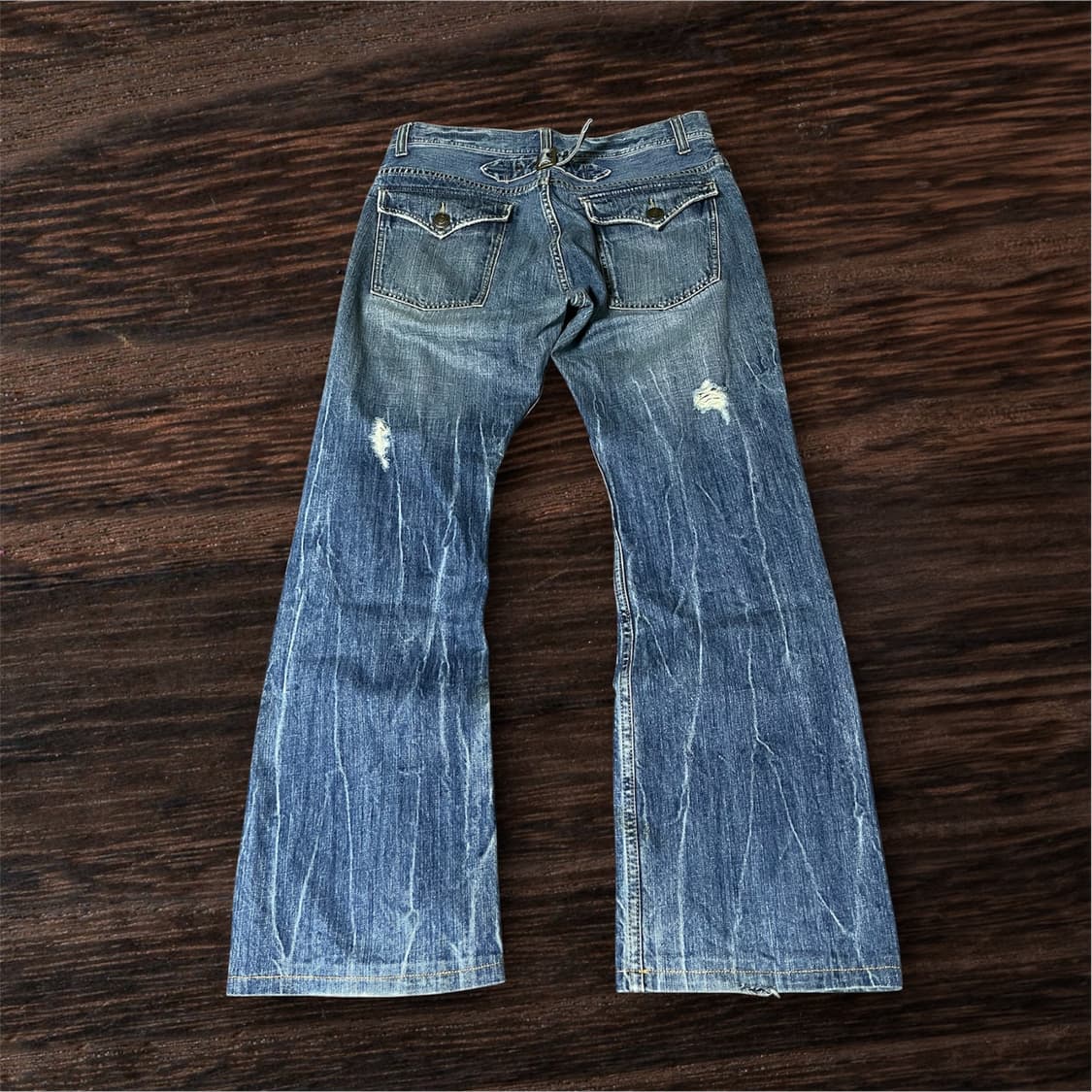 Japanes vintage 신치백 부츠컷 데님팬츠 상품이미지2