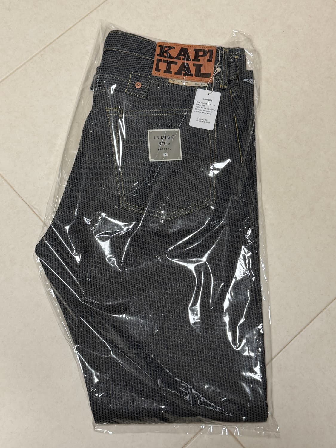 캐피탈 센츄리 데님 no.7 34 사이즈 상품이미지1