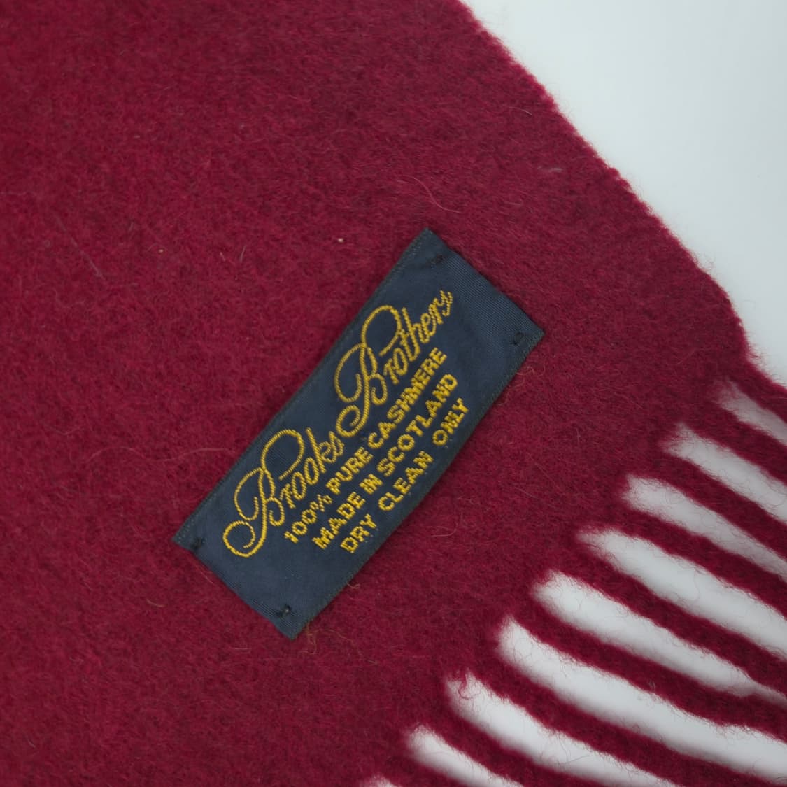 브룩스브라더스 퓨어 캐시미어 머플러 [JBFSC10743-843-01] 상품이미지4