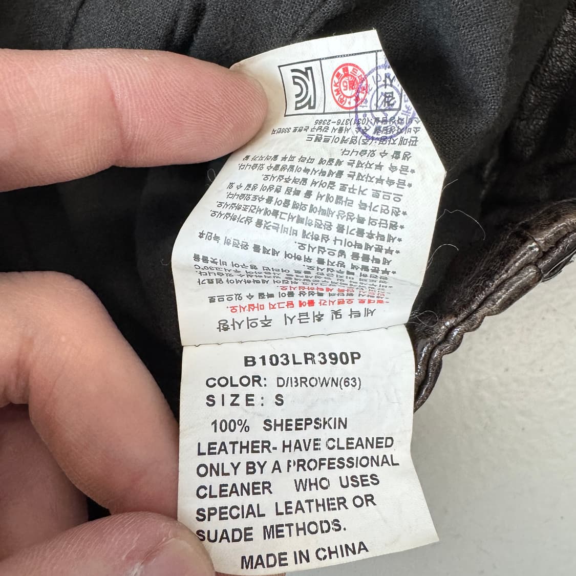 버커루 리얼레더 사선 바이커 릭오웬스맛 양가죽 라이더 자켓 상품이미지9