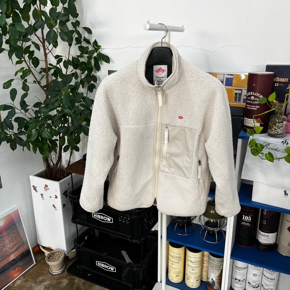 단톤 우먼 플리스 집업 자켓 M 상품이미지1