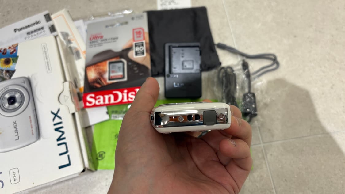 신품급)DMC-S1 파나소닉 빈티지 디카 카메라 상품이미지5