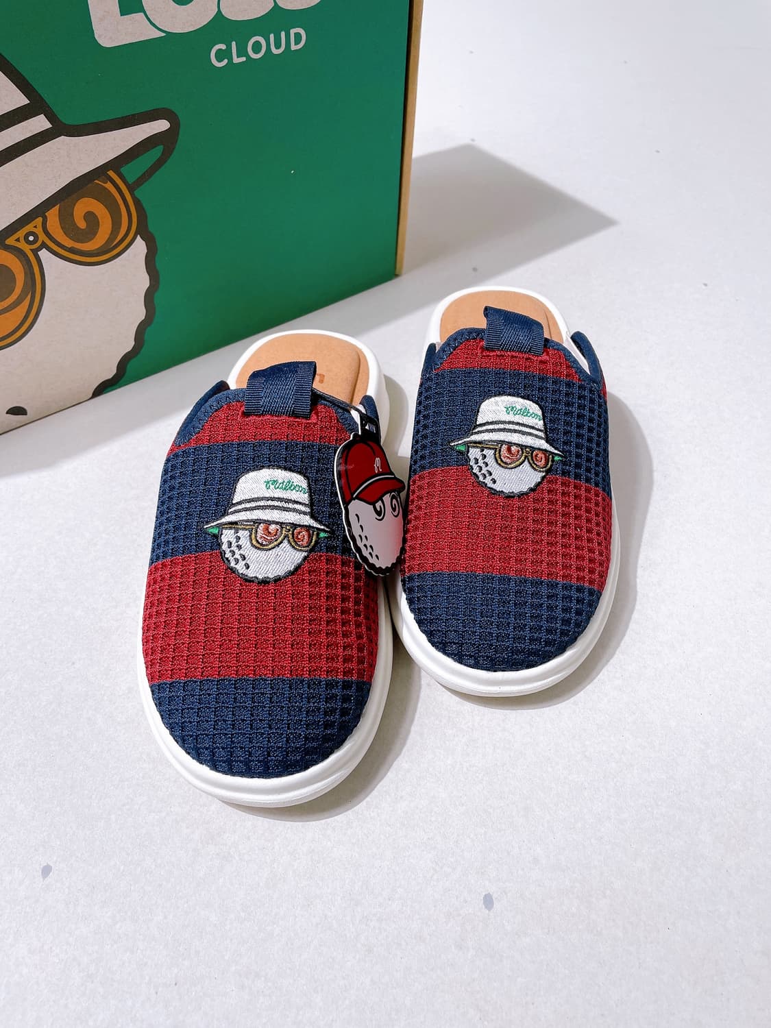 (정품/새상품) 말본 X 루쏘 버킷 펠리 공용 뮬 슬리퍼 상품이미지1