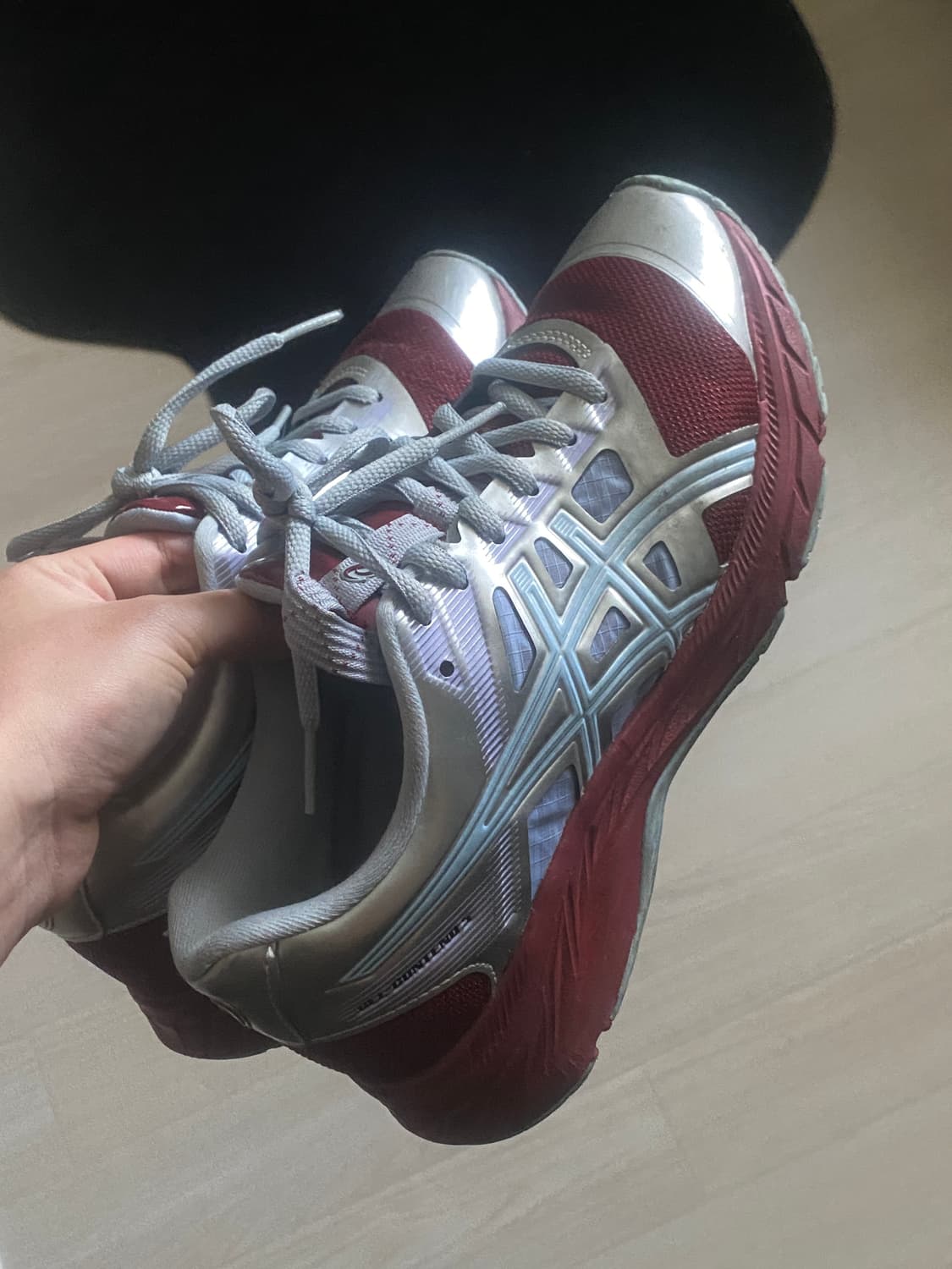 아식스 젤 컨텐드 5 비트쥬스 퓨어실버 230 상품이미지3