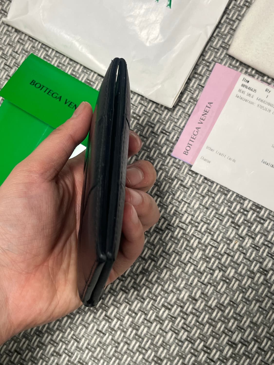 보테가베네타 플랩 카드지갑 상품이미지5