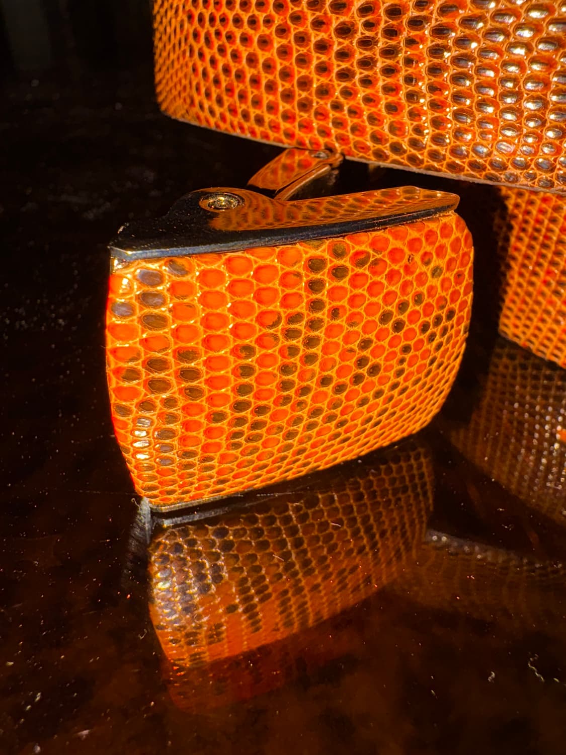 LINGLIZARD mizo brown belt 상품이미지2