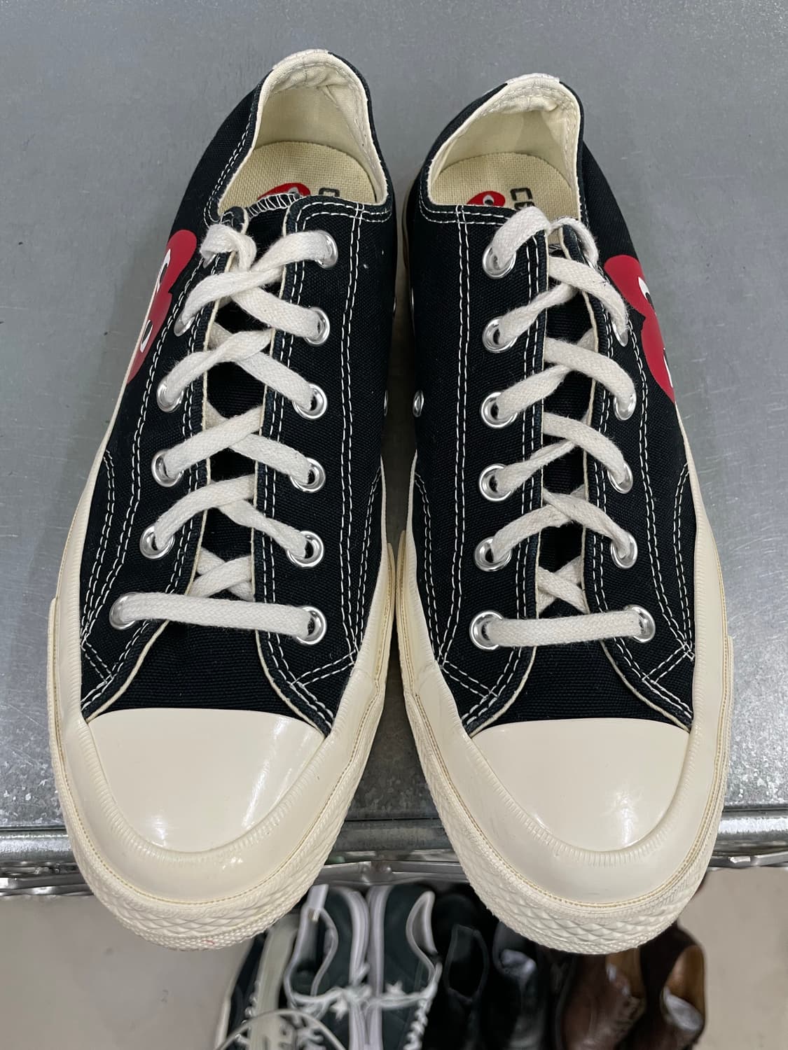 컨버스 X 꼼데가르송 척 70 블랙 265 (gr-4468) 상품이미지5