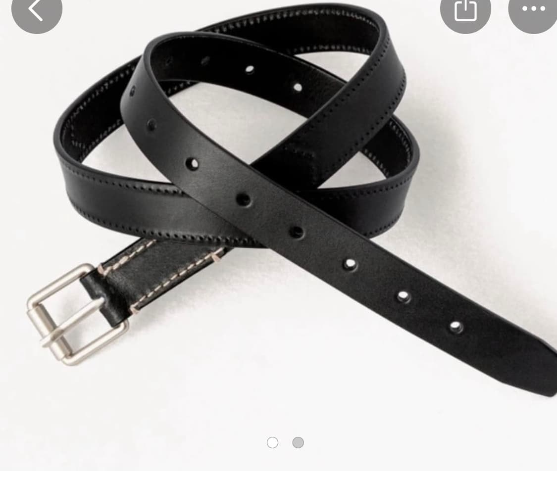 르메르 리버시드 씬 벨트 블랙 90,95 구합니다 상품이미지1