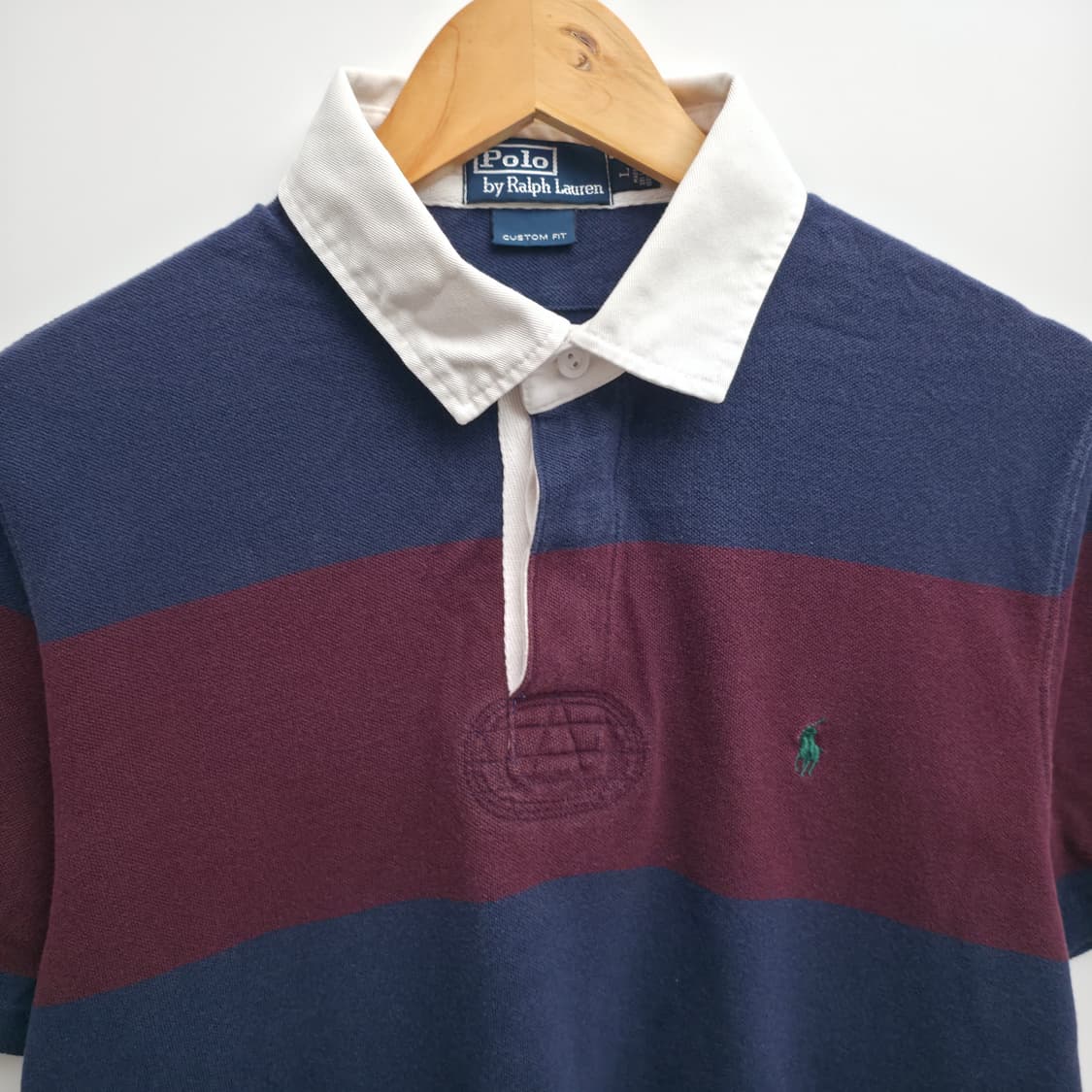 [L] 폴로 랄프로렌 스트라이프 반팔 럭비티 상품이미지2
