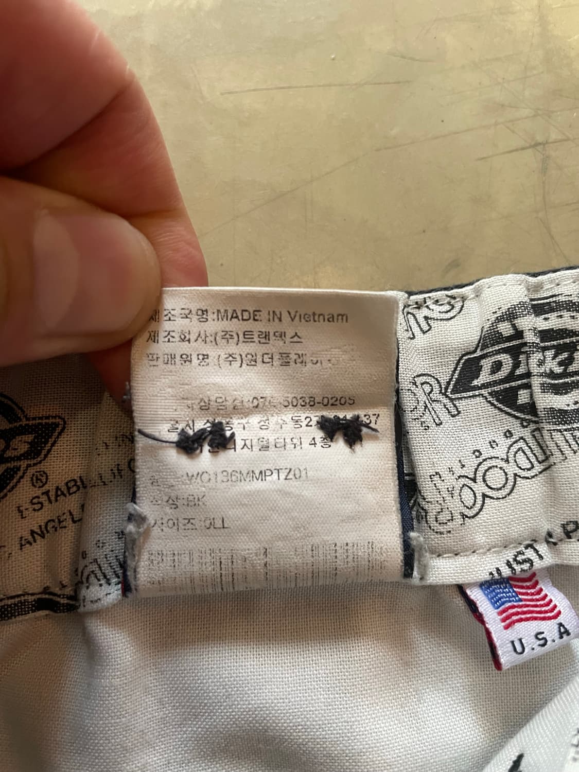 Dickies x OUTDOOR Products 코튼 팬츠 상품이미지8