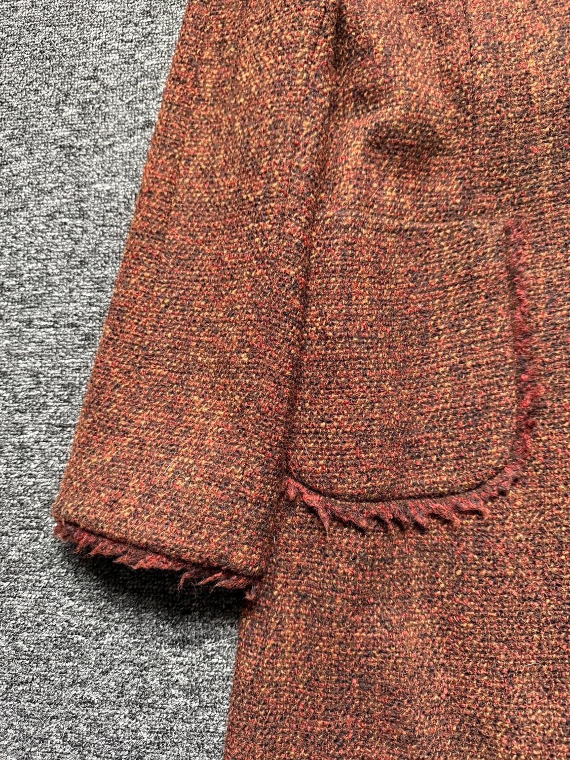 DKNY 프린지 트위드 코트 상품이미지9