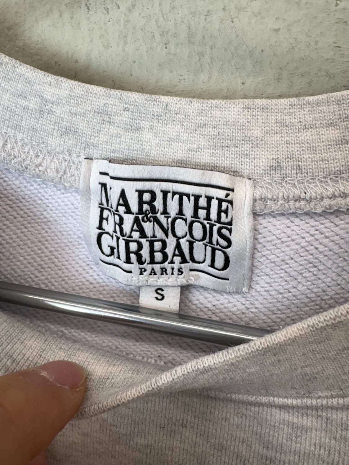 마리떼프랑소와저버 로고 프린팅 맨투맨 상품이미지6