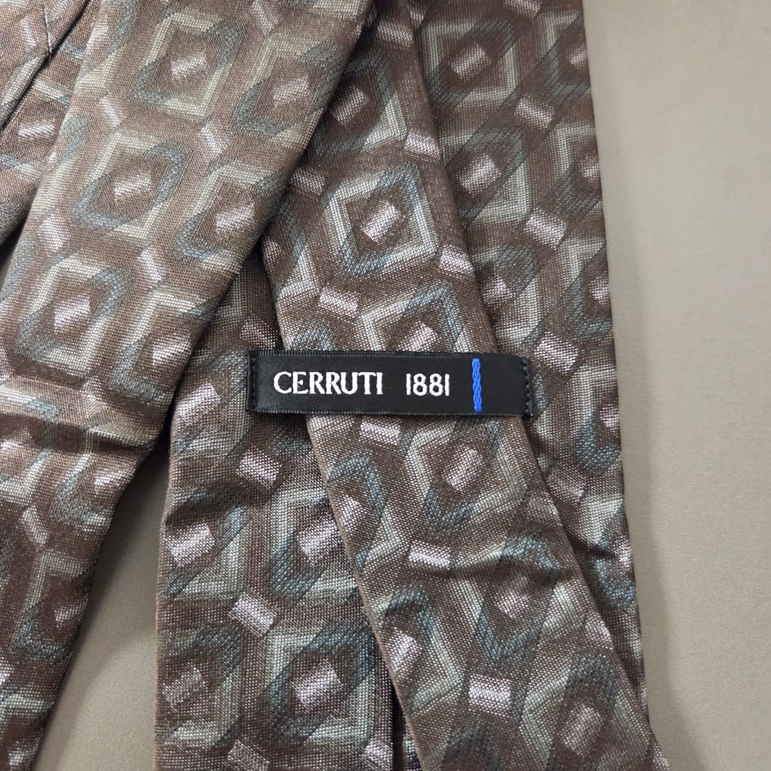 Cerruti 1881 프랑스 실크 빈티지 넥타이 상품이미지6