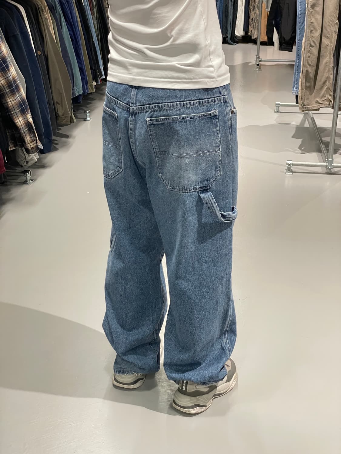 빈티지 힙합 데님 카펜더 팬츠 상품이미지4