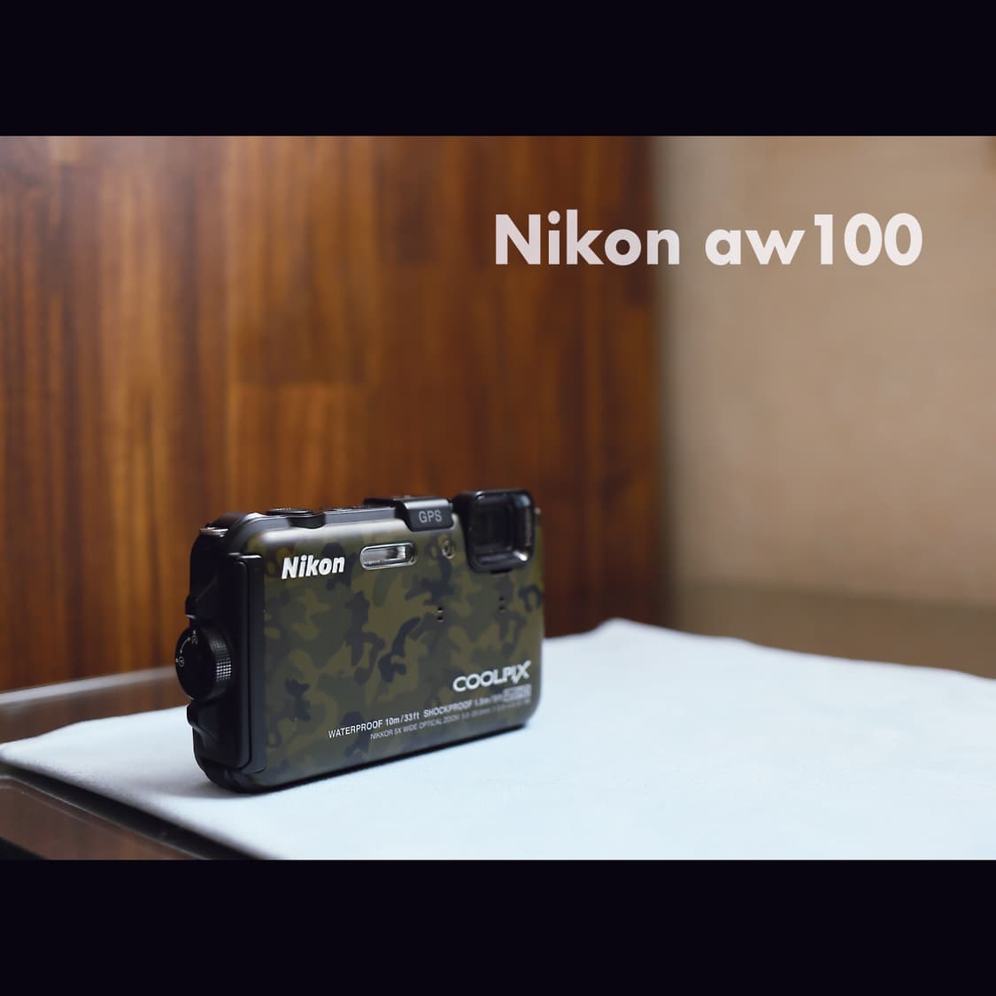 레어 <민트급> 니콘 쿨픽스 aw100 카모 빈티지 디카 상품이미지9