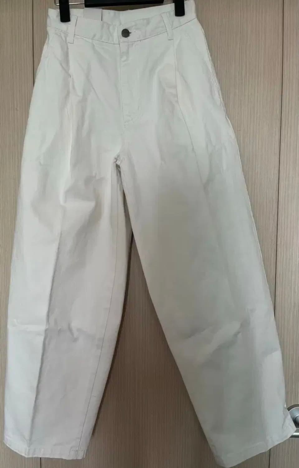 노이어 포 우먼 데님 원 턱 와이드 벌룬 팬츠 36size 상품이미지2