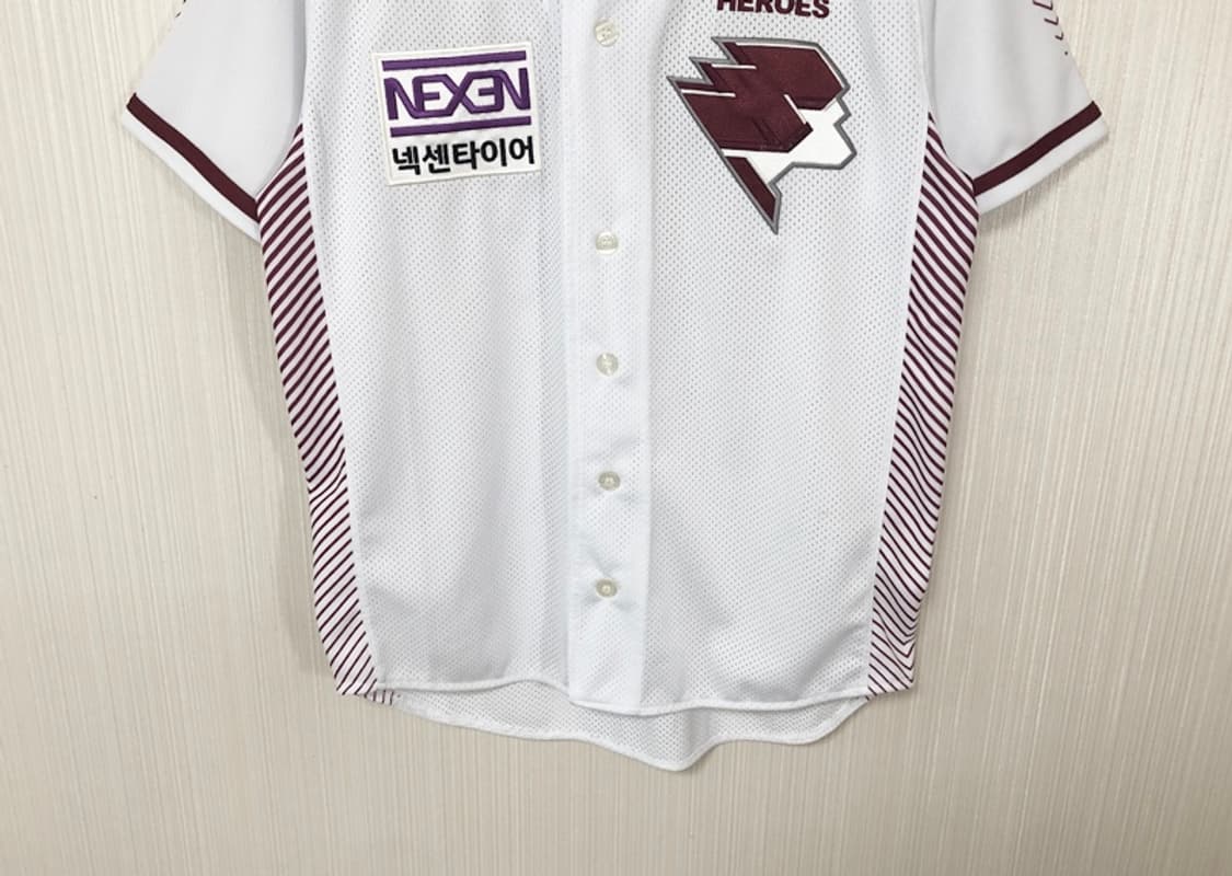   KBO 키움히어로즈 영웅유니폼/져지 S(90) #52 박병호 상품이미지3