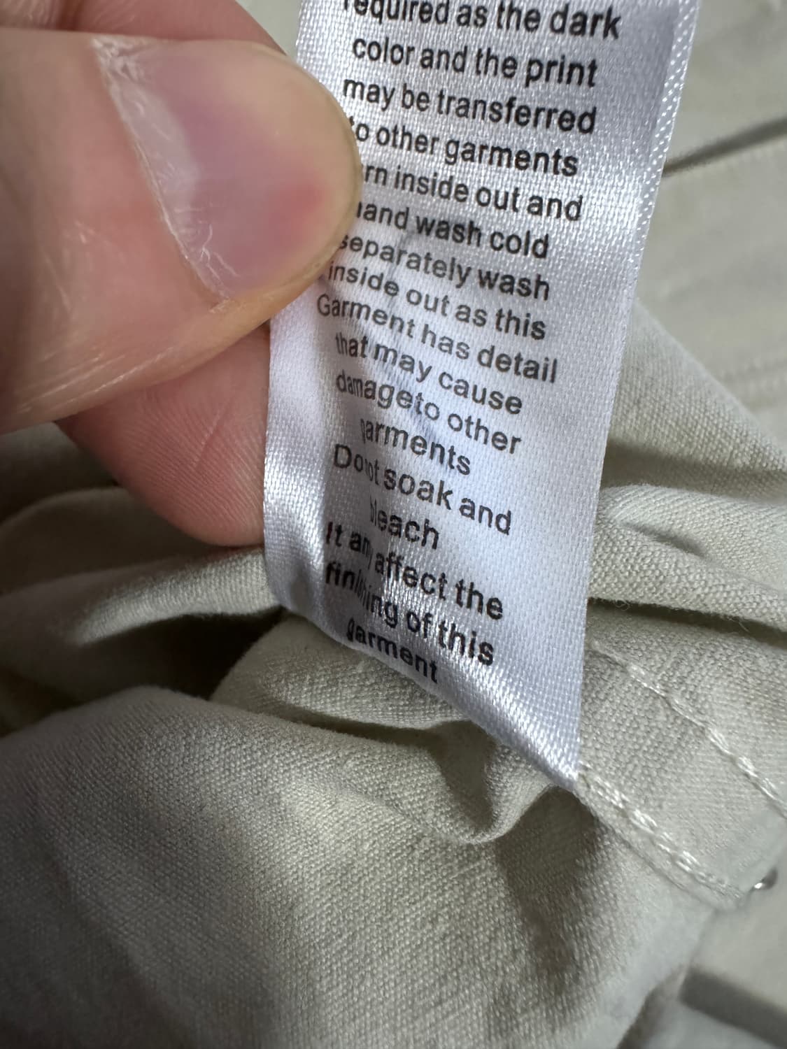 파르티멘토 오버핏 후드 마운틴 자켓 L ~ XL 베이지 상품이미지4