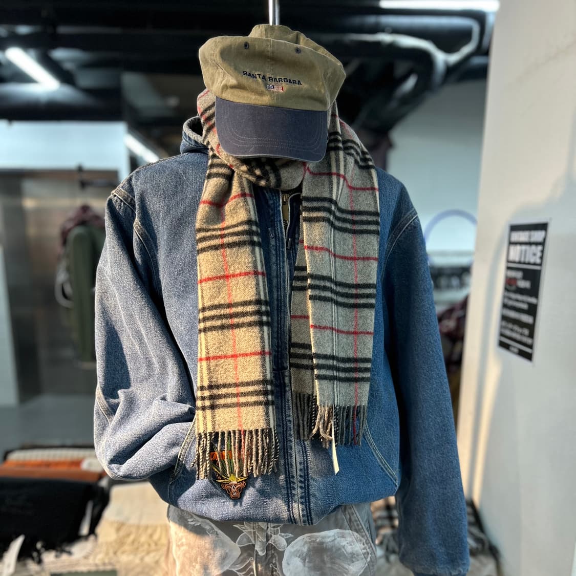 Burberry Nova Check Muffler 상품이미지4