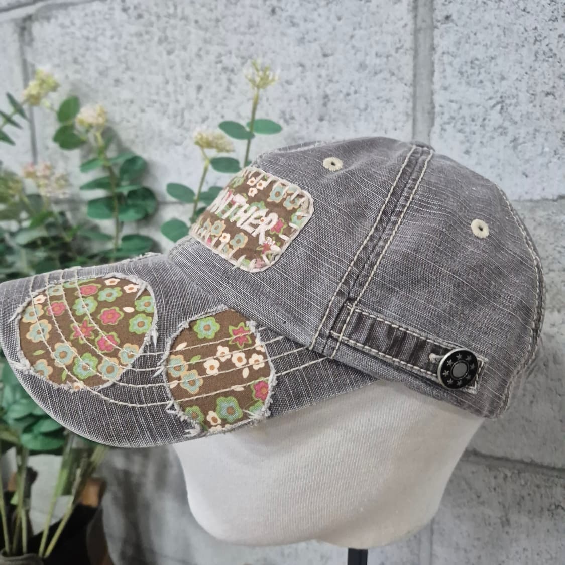 핑크팬더 빈티지 볼캡 모리걸  상품이미지4