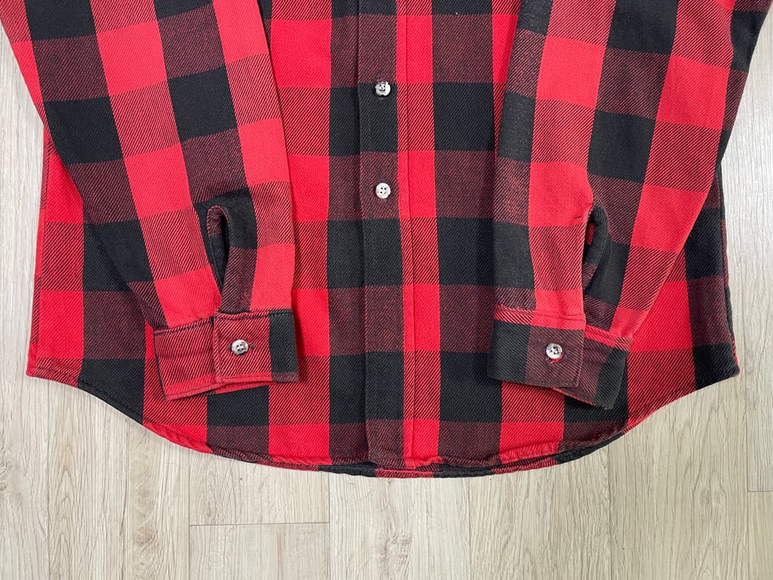 105) 70's 파이브 브라더 럼버잭체크 플란넬셔츠(RRL&LVC&폴로 상품이미지6