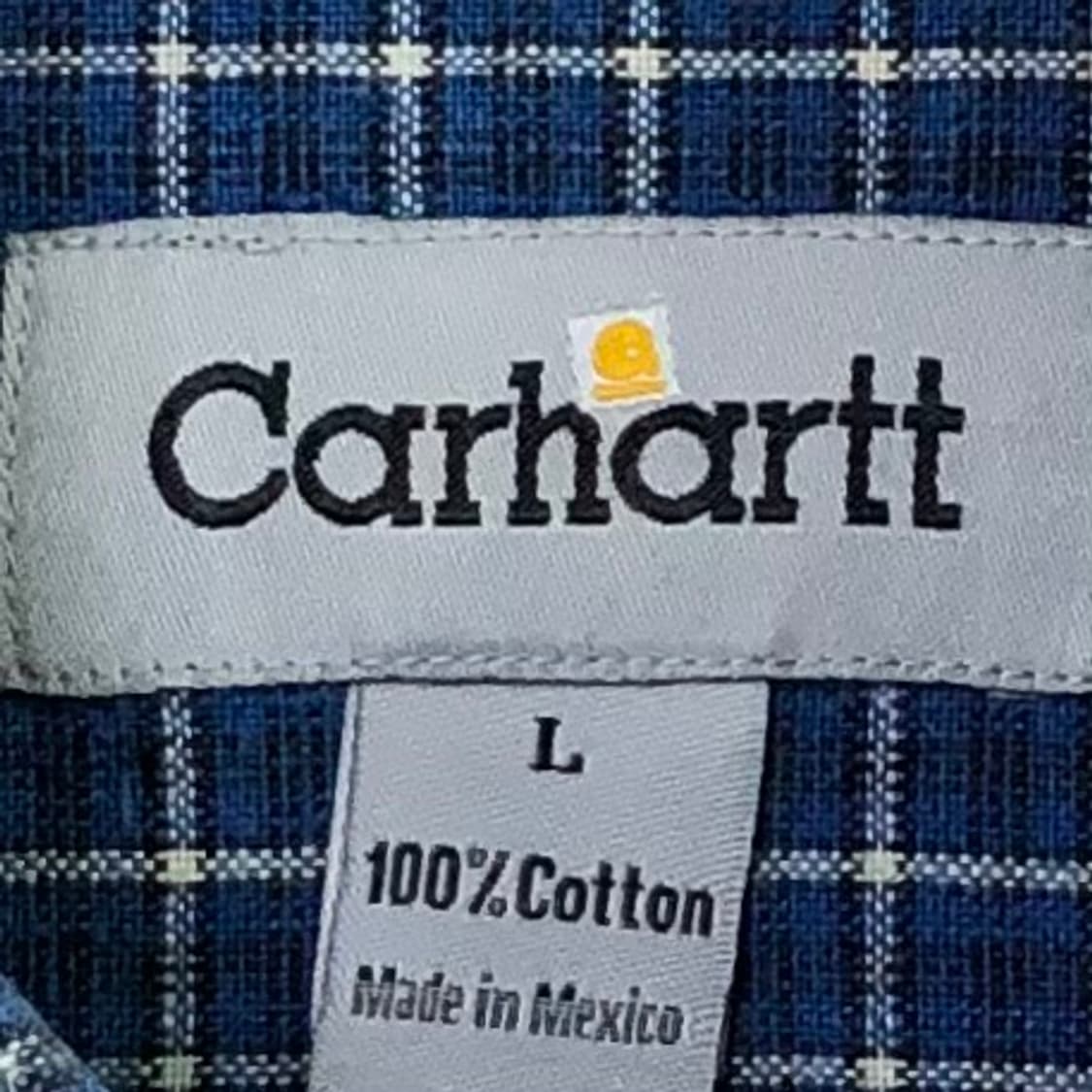 XL 칼하트 체크 워크 셔츠 상품이미지3