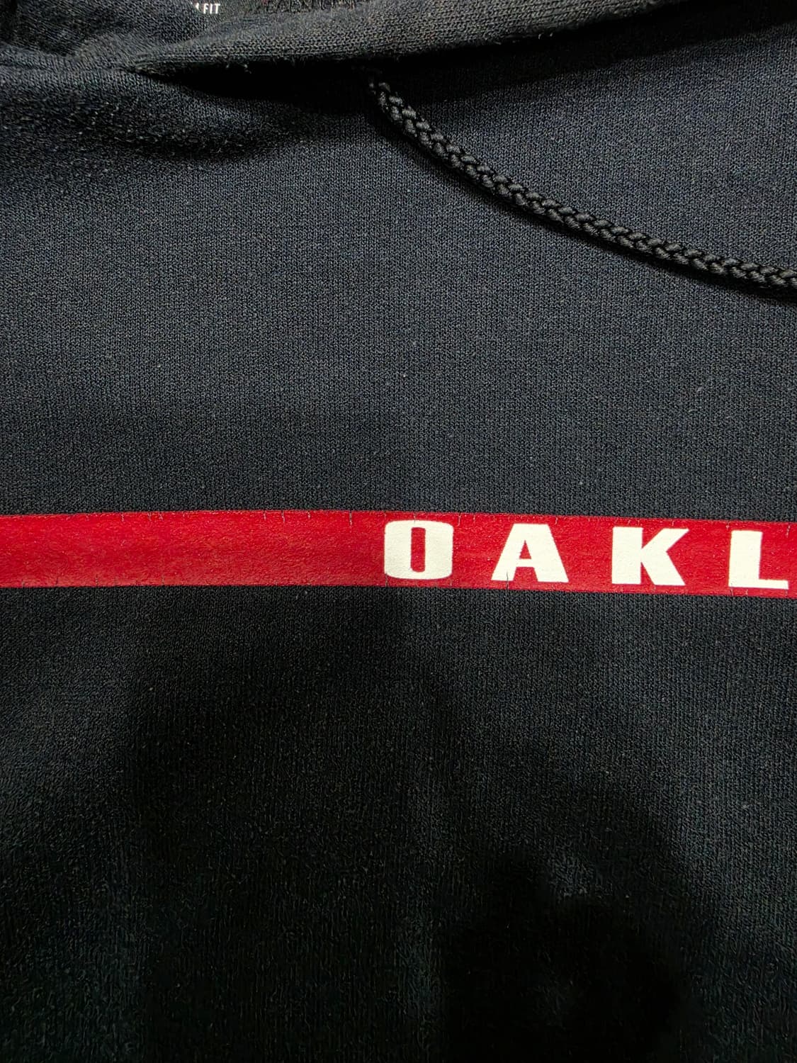 오클리 빈티지 스크립트 로고 후드티 M 상품이미지6