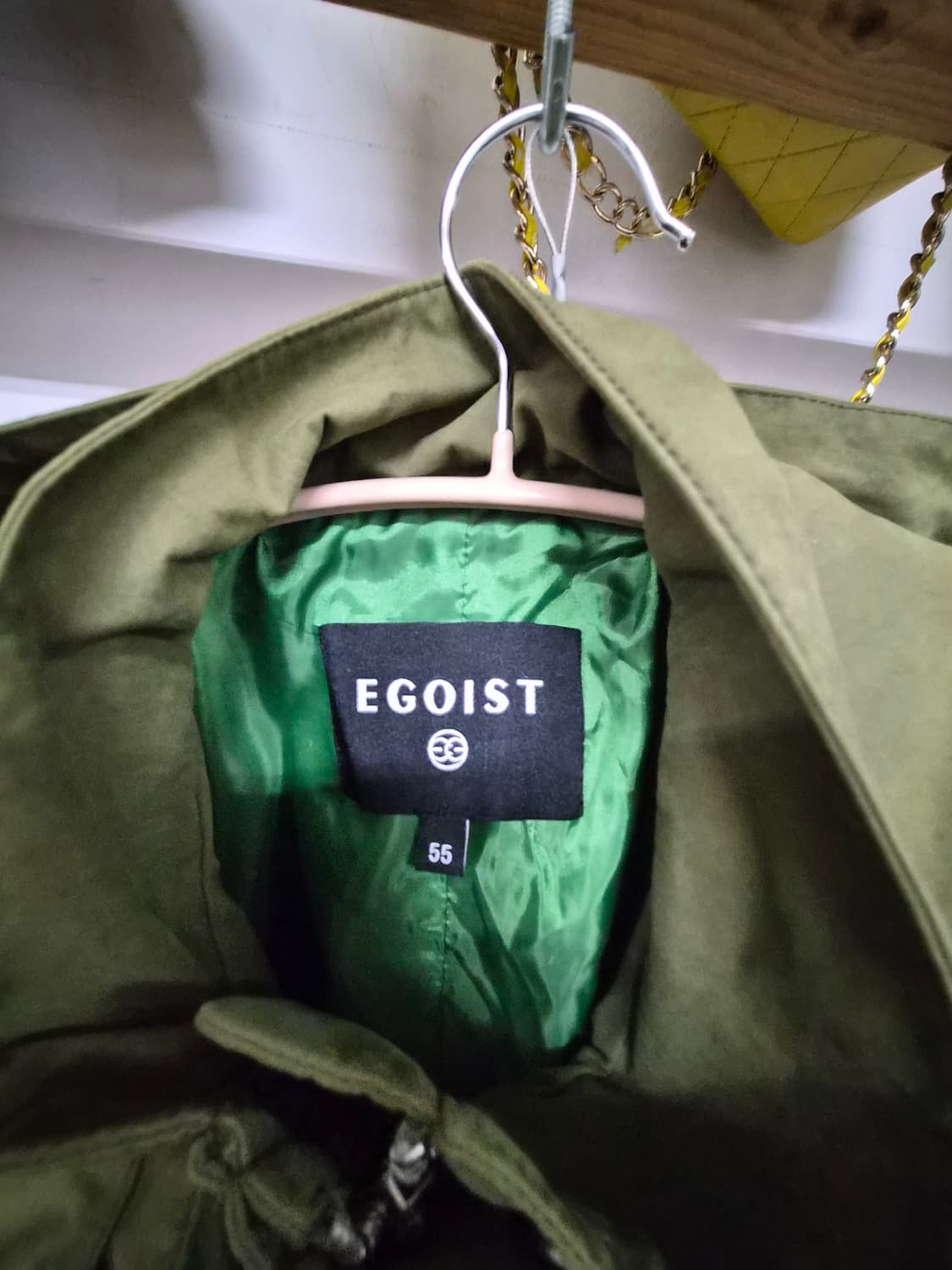 에고이스트 입체자수 사파리 야상 상품이미지3