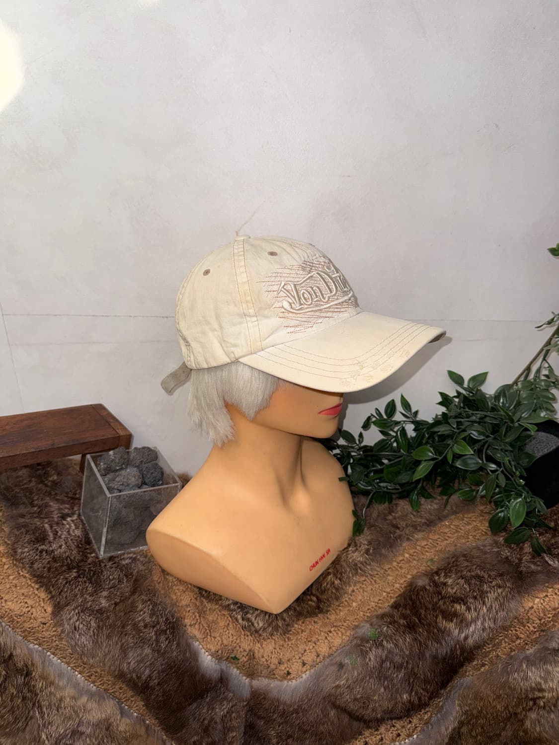Von Dutch ivory logo ball cap 상품이미지4