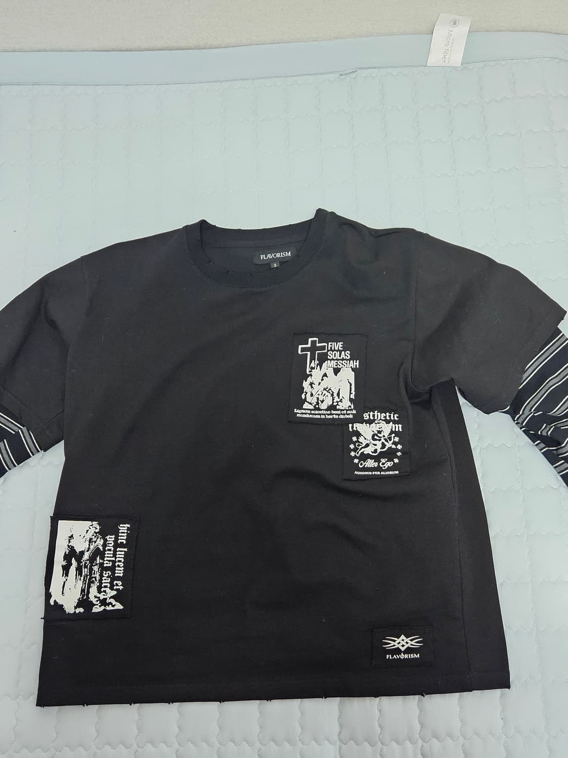 플레이버리즘 VTG patched long sleeve(TT0096) 상품이미지2