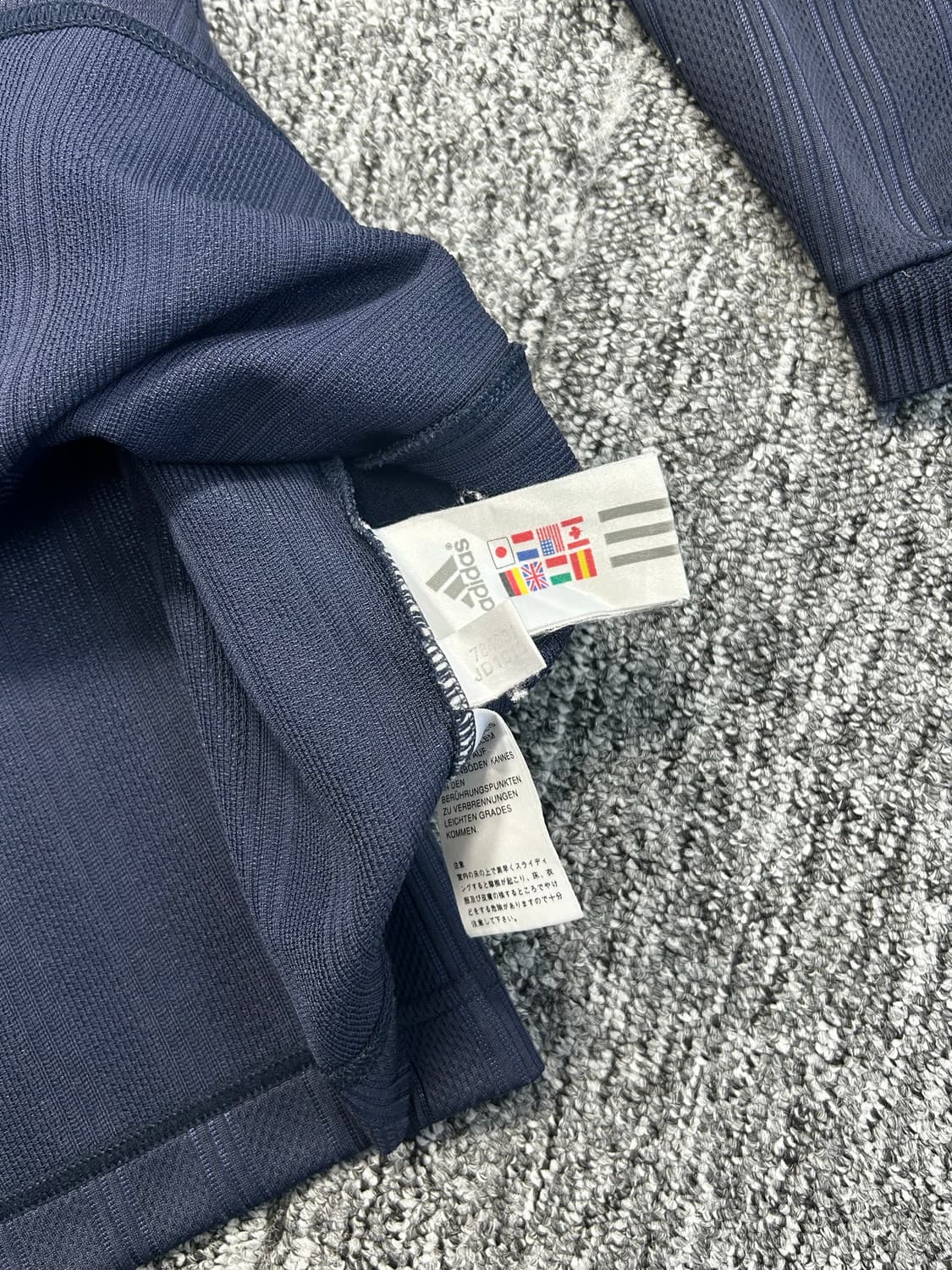 아디다스 00s 제펜 배색 트랙탑 져지 M 상품이미지7