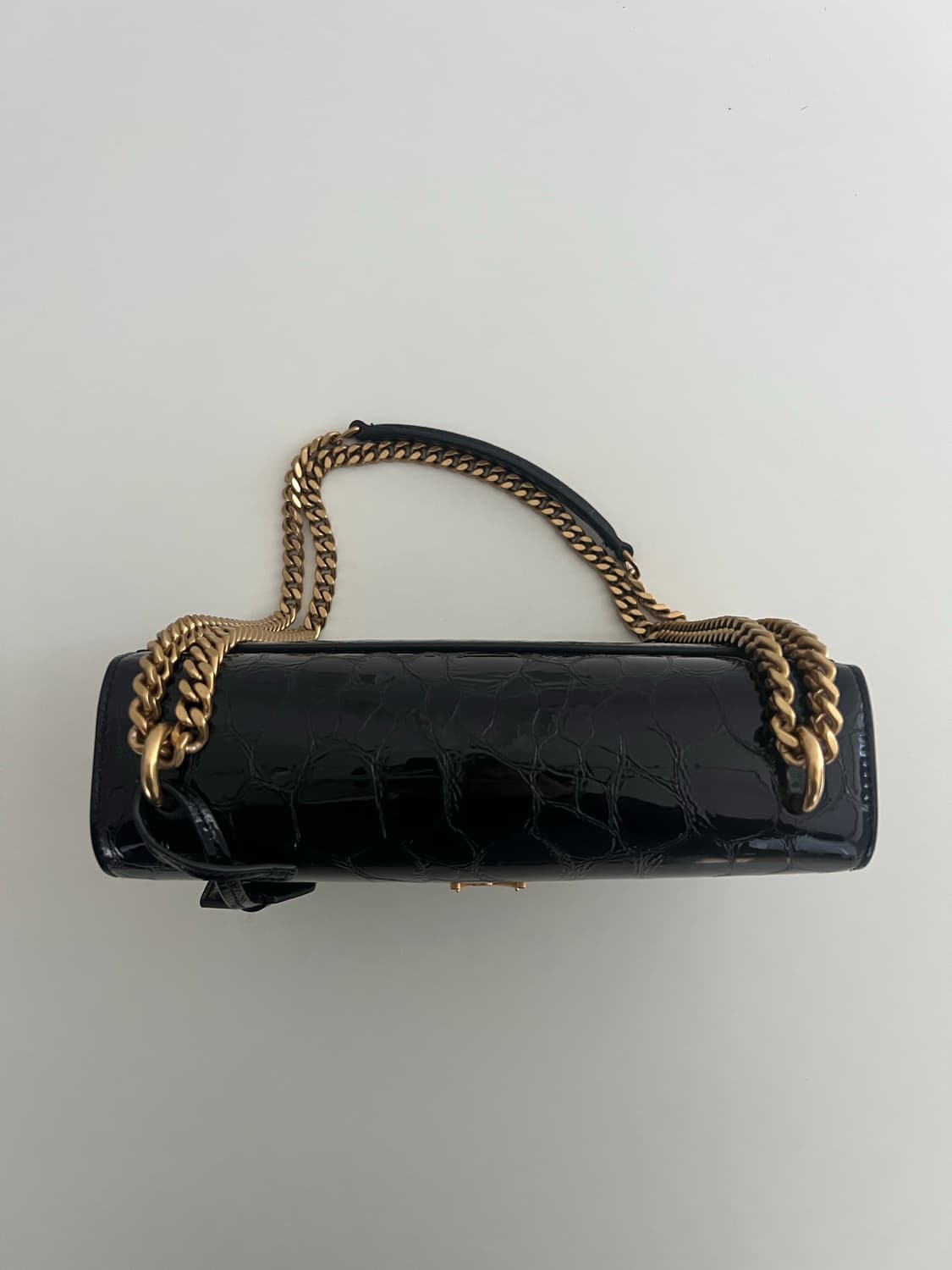 생로랑 크로크다일 미듐 선셋백 상품이미지7